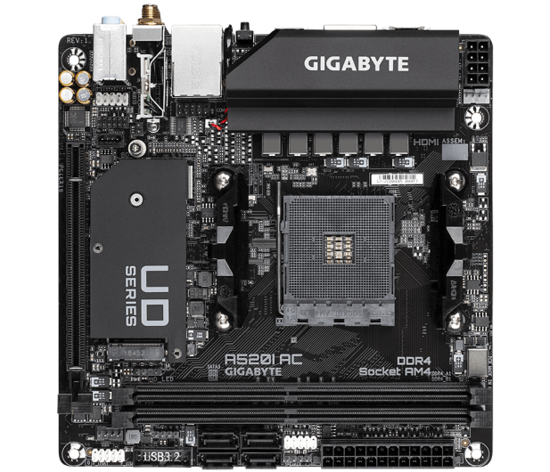GIGABYTE Płyta główna Gigabyte A520I AC A520I AC A520I AC                        - 609273 - zdjęcie 4